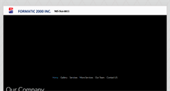 Desktop Screenshot of formatic-inc.com